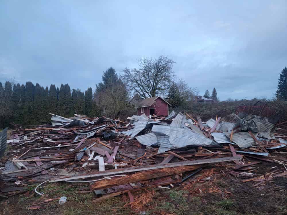 Barn Demolition image