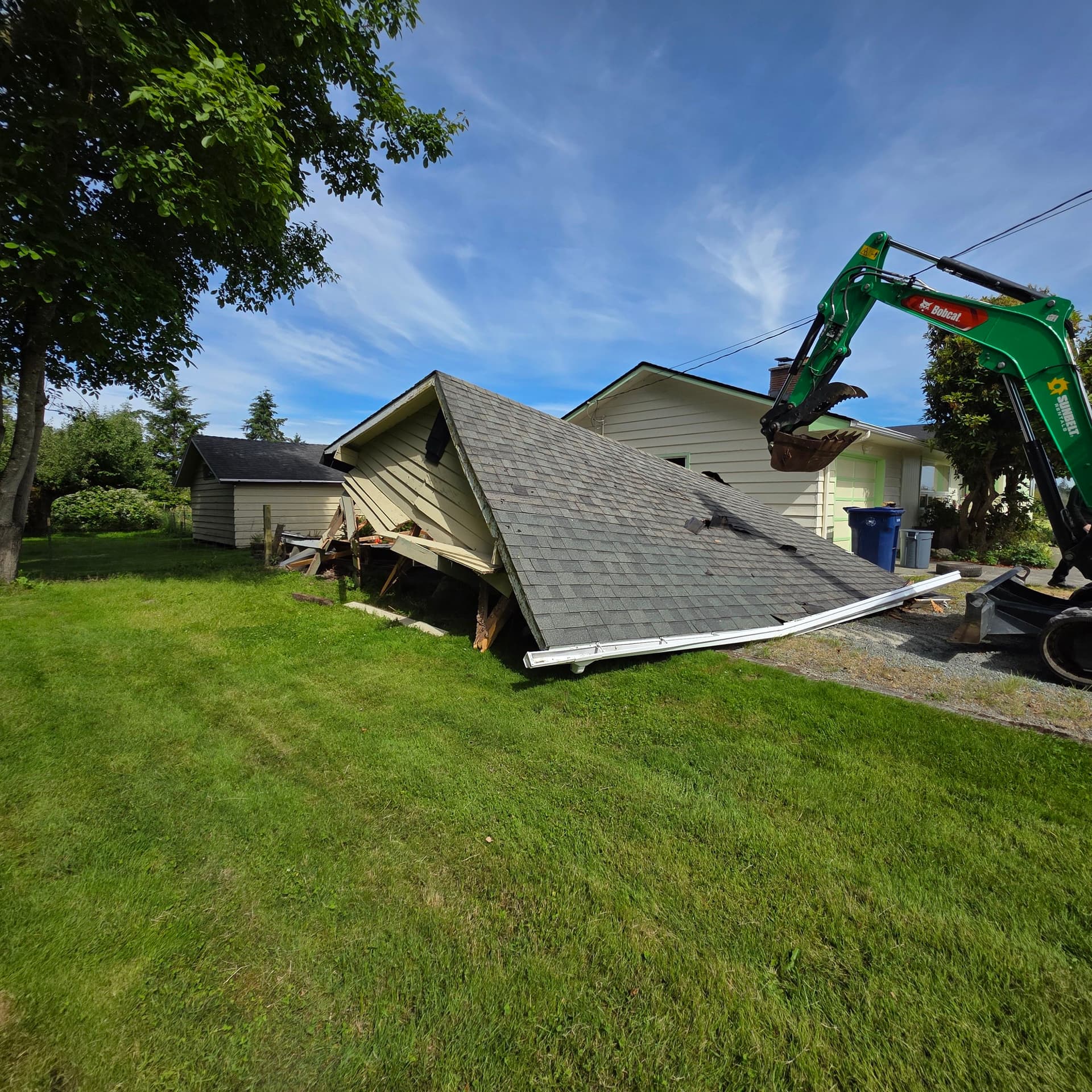 Gallery photos for Old Carport Taken Down in One Day in Mt Vernon: Image #3