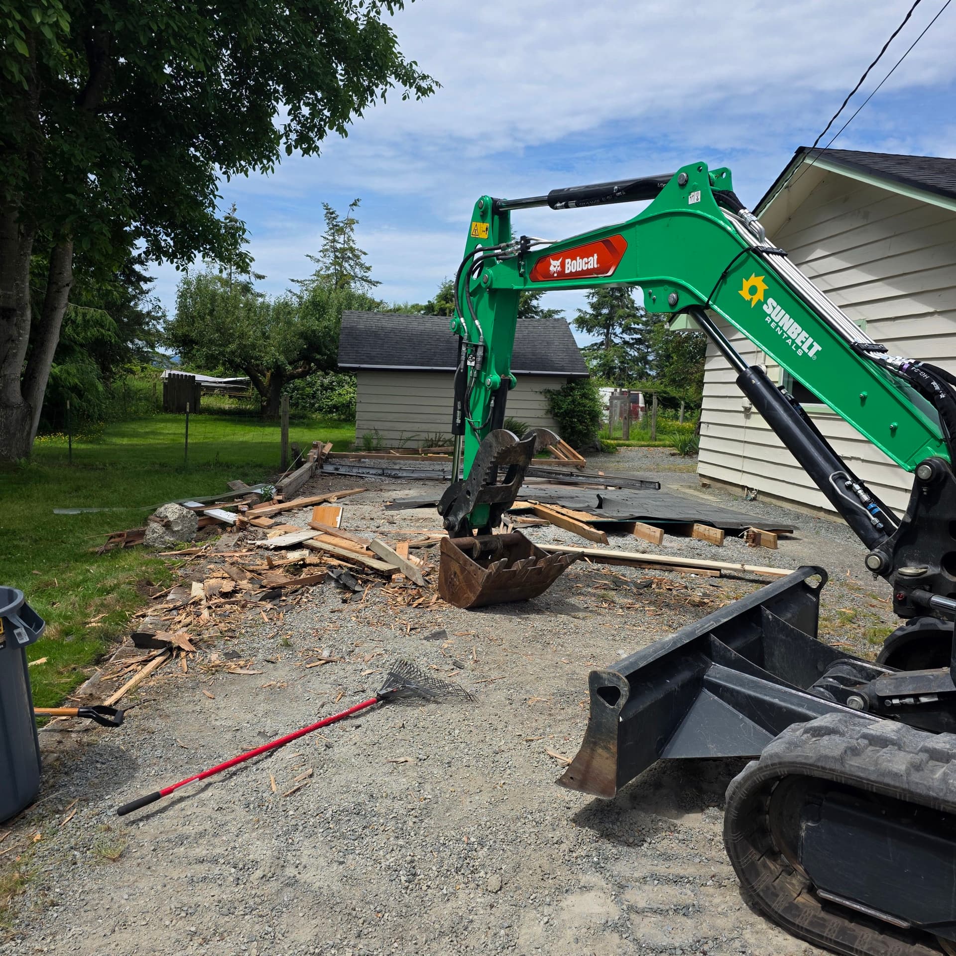 Gallery photos for Old Carport Taken Down in One Day in Mt Vernon: Image #5